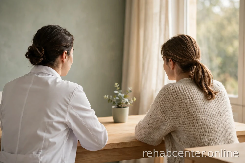 doctor and patient in consultation