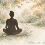 Holistic Therapies in Rehab: What to Know person meditating in a garden