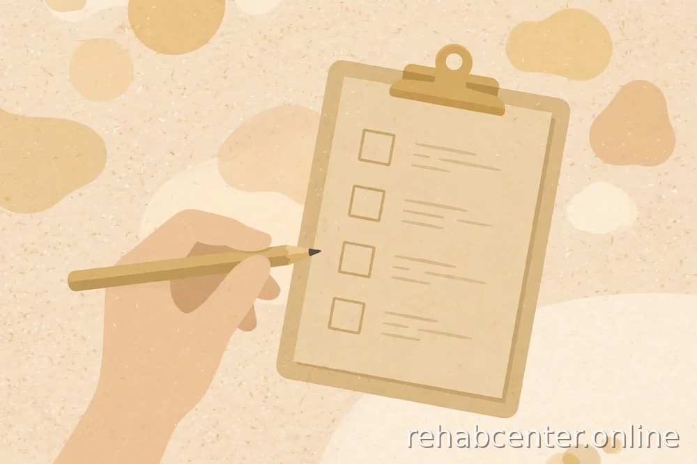 checklist-style illustration