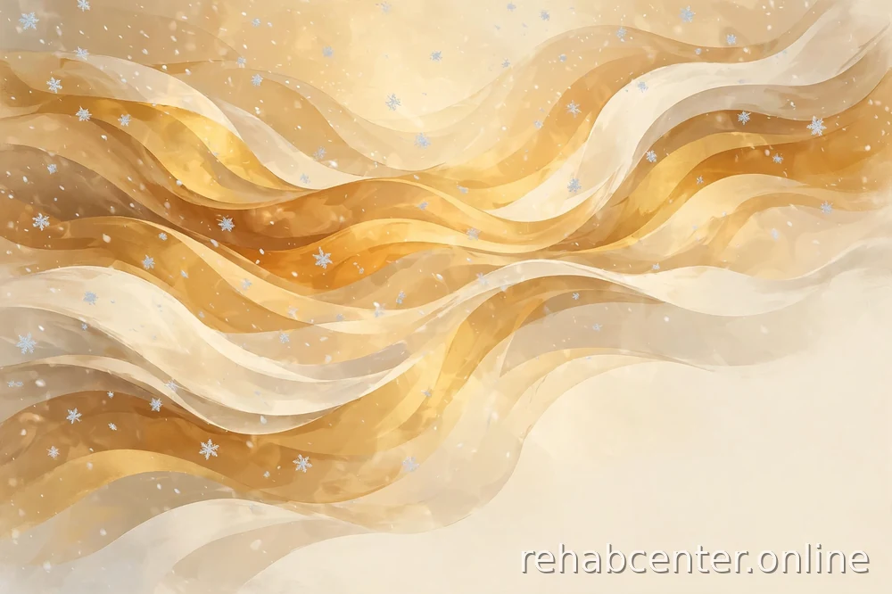 Planning Ahead for a Sober Holiday Season winter-themed abstract